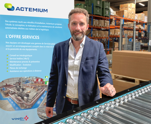 Cédric Nivelle nommé Responsable d’affaires Services pour accompagner la croissance d’Actemium Lyon Logistics