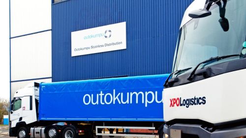 XPO Logistics étend son partenariat avec Outokumpu pour fournir des services de distribution plus durables