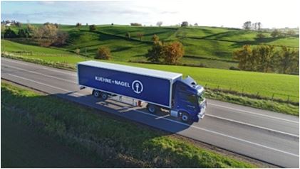 Kuehne+Nagel France choisit la solution de télématique Trimble pour équiper sa flotte de poids lourds