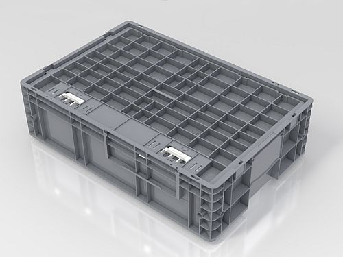 Avec le bac RL-KLT GGV, SSI Schäfer a développé un conteneur pour le transport des marchandises dangereuses qui allie sécurité et efficacité.