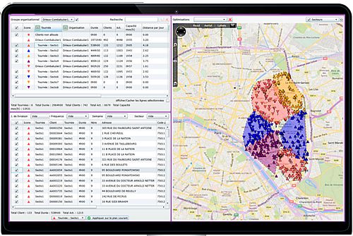 Organisation des territoires de vente, d’intervention et de livraison, 7Opteam lance la sectorisation géographique on-demand