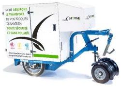 Le Groupe STERNE présente en exclusivité le premier vélo-cargo tri-températures autonome