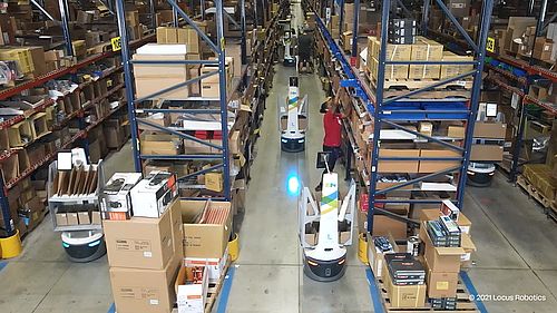 ISN améliore sa productivité de 266% avec la solution AMR de Körber et Locus Robotics