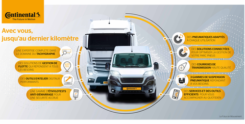 Solutrans : Continental présente ses solutions pour le monde du transport