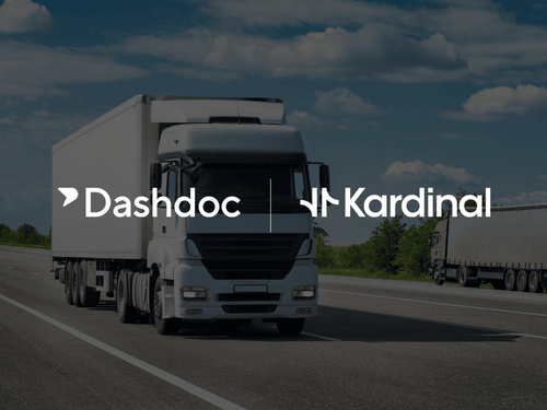 Dashdoc et Kardinal proposent une offre commune et innovante dédiée au secteur du transport de marchandises