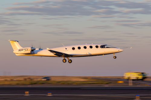 Alice a pris son envol à 16:10, heure d’été d’Europe centrale, depuis l’aéroport international de Grant County (MWH)