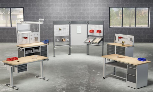 Provost lance une toute nouvelle gamme de mobilier industriel dédiée aux ateliers: OPTIM