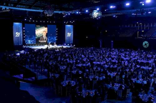 Datalogic vient de célébrer son 50e anniversaire à l'Unipol Arena de Casalecchio di Reno en Italie