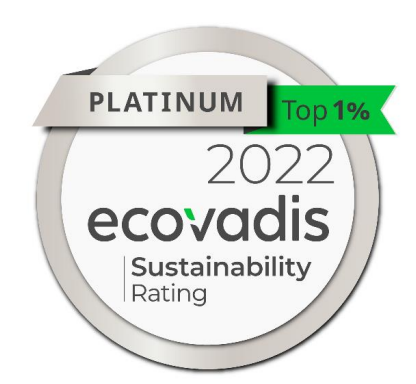 Avec cette certification Platinum, EcoVadis accorde une certification de niveau lev  Jungheinrich pour la quatrime fois conscutive
