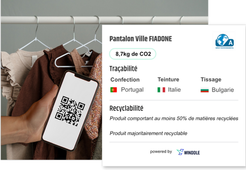 Winddle a récemment ajouté un nouveau module Traçabilité Produit à son offre