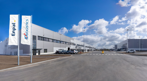 À Philippsburg, ID Logistics met actuellement en place un centre logistique de 35 000 m² pour l’activité en pleine croissance d’Enpal. Crédit photo : ID Logistics