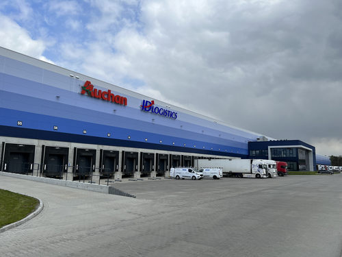 Site de Lędziny - ID Logistics / Auchan Pologne ©ID Logistics