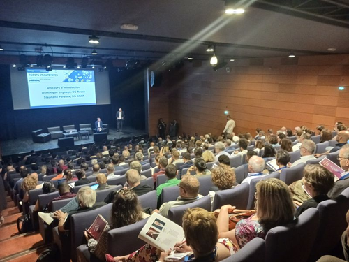 Près de 500 professionnels ont participé à la journée « Robots et automates » organisée par l’Anap et le Resah ce 28 juin