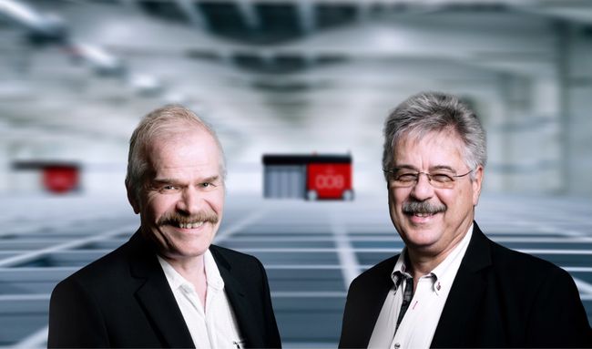 Ingvar Hognaland et Jakob Hatteland, fondateurs d’AutoStore