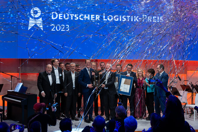 DACHSER und Fraunhofer IML erhalten den Deutschen Logistikpreis für Digital Twin