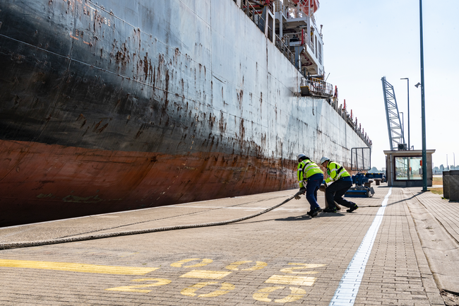 L'instabilité économique persistante affecte les chiffres trimestriels du Port d’Anvers-Bruges.<br>
          Crédit photo : Le Port d’Anvers-Bruges