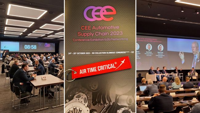 Cette anne se tenait les 24 et 25 octobre en Rpublique tchque, le salon automobile d'Europe centrale  CEE automotive supply chain 2023 .