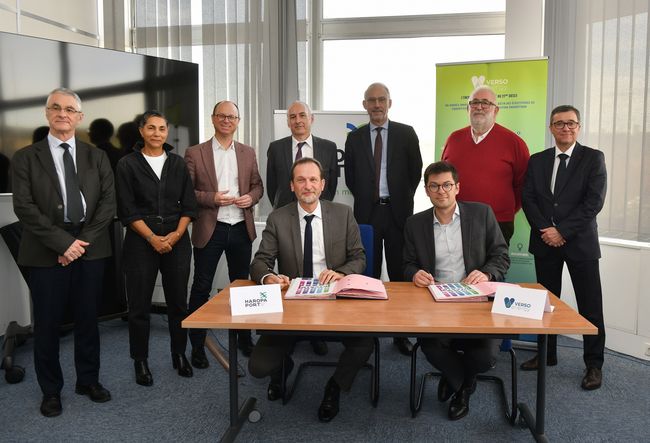 ENGIE est lauréat de l’appel à projet Gand Canal lancé par HAROPA PORT sur le terrain  Grand Canal du Havre pour le développement des projets Salamandre et France  KerEAUzen