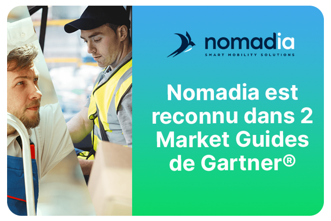Nomadia reconnue par Gartner® dans deux Market Guides