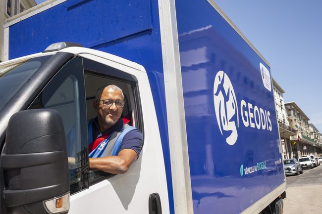 7Opteam apporte son expertise au transporteur GEODIS pour optimiser ses tournées de livraisons en France<br>
Crdit photo : GEODIS