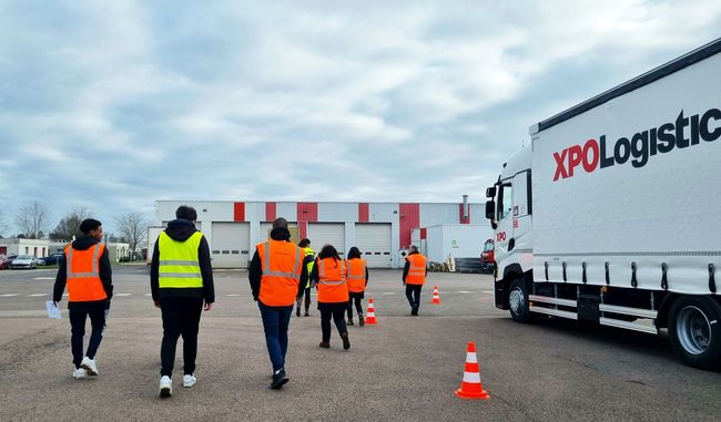 Ces journées qui ont pour objectif la présentation de différents métiers chez XPO ont attiré plus de 650 participants en 2023.<br>
Crdit photo : XPO