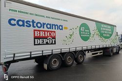 Castorama dépasse ses objectifs et réduit de 16% les émissions de carbone liées au transport de ses produits