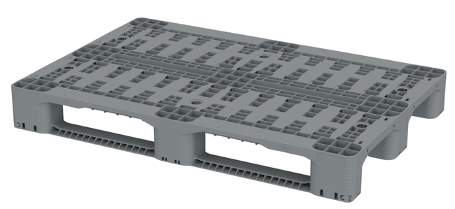 La palette plastique SF800 EUR est spécifiquement conçue  pour répondre aux besoins des systèmes automatisés dans l’intralogistique