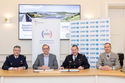 Le Groupe STEF signe une convention avec la Garde nationale