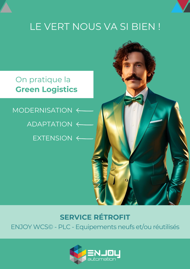 Enjoy Automation, constructeur-intgrateur, propose des solutions innovantes pour automatiser les flux logistiques dans les secteurs de la Messagerie Express, le Retail / la Distribution et lIndustrie.<br>
              Crédit photo : Enjoy Automation