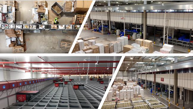 Le système, déployé en 8 mois, optimise non seulement l’espace disponible en utilisant le stockage vertical, mais améliore aussi considérablement la vitesse et l’efficacité de la préparation des commande.<br>
          Crédit photo : Element Logic
