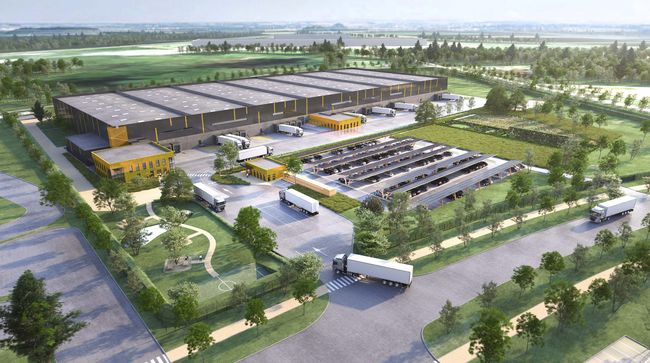 Le nouveau site sera situé au sein du Parc logistique de l’Aube.<br>
©ID Logistics.