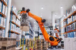 STEF met en service une solution robotisée en environnement surgelé