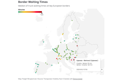 Transporeon lance une carte interactive du statut des frontières en direct (Europe)