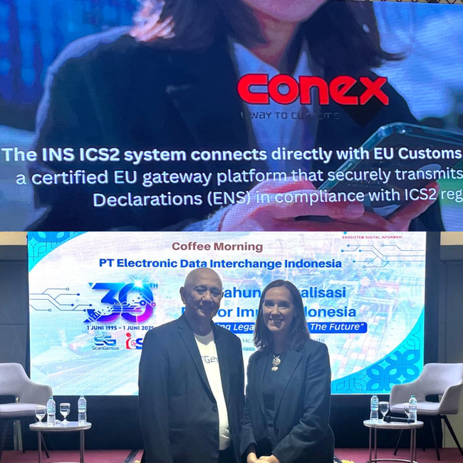 L'objectif est d'accompagner les opérateurs logistiques des Philippines et d’Indonésie dans leur mise en conformité avec ICS2, le système européen de contrôle des importations.<br>
          Crédit photo : CONEX.</em></p>