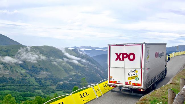 La 112ᵉ édition du Tour de France se déroulera du 5 au 27 juillet 2025.<br>
Crdit photo : XPO Logistics / A.S.O.