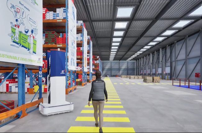 Le Campus Innovation virtuel constitue un support d’intégration pour les nouveaux collaborateurs du Groupe.<br>
©ID Logistics.