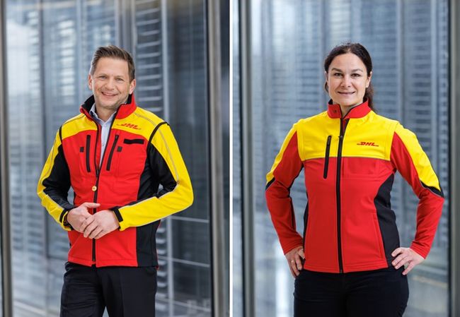 RRainer Haag, nouveau CEO Europe et Katrin Hölter, nouvelle CEO Allemagne et Alpes de DHL Supply Chain en Europe.<br>
                              Crédit photo : DHL