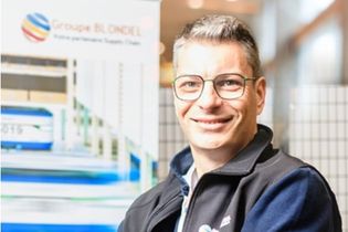 Luc Dumontet, Responsable Excellence Opérationnelle et Innovation de la BU Industrie du Groupe BLONDEL