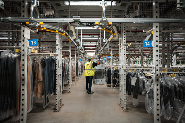 ID4Fashion s’appuie sur le site de La Redoute à Wattrelos (Nord).<br>
© Audrey Bourdier