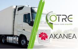 AKANEA et l’OTRE unissent leurs forces pour accélérer la digitalisation du transport routier