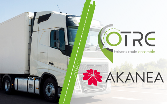 En devenant partenaire de l'OTRE Grand Est, AKANEA souhaite se rapprocher des  transporteurs de la région.
