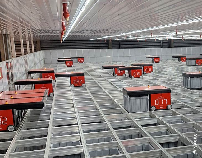 Partenaire de longue date de YESSS Electrique, BK Systèmes a accompagné l’entreprise dans la modernisation de sa plateforme logistique d’Épône (Yvelines).<br>
            Crédit photo : YESSS Electrique.