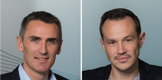 Yvan Coutaz, directeur général, et Nicolas Odet, président de Hardis Group. <br>
          Crédit photo : Hardis Group.