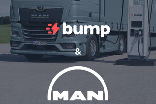 Bump rejoint le réseau MAN Truck & Bus :  partenaire clé pour la recharge poids lourds