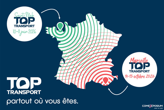 Après une 33e édition record à Marseille, Comexposium One to One annonce la création d’une nouvelle destination pour son événement phare Top Transport.<br>
Crédit photo : Comexposium.