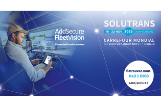 AddSecure mise sur la sécurité et la performance connectée au salon Solutrans 2025