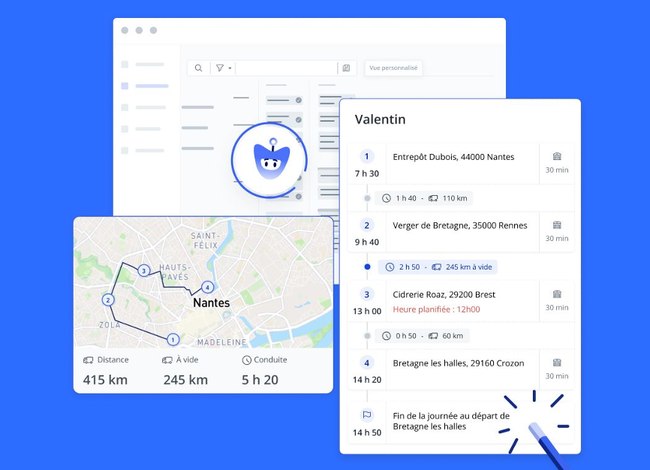 Avec plus de 550 000 transports gérés chaque mois et 2 000 entreprises utilisatrices, la plateforme franchit un cap en intégrant des agents IA dédiés aux besoins des exploitants.<br>
        Crédit photo : Dashdoc