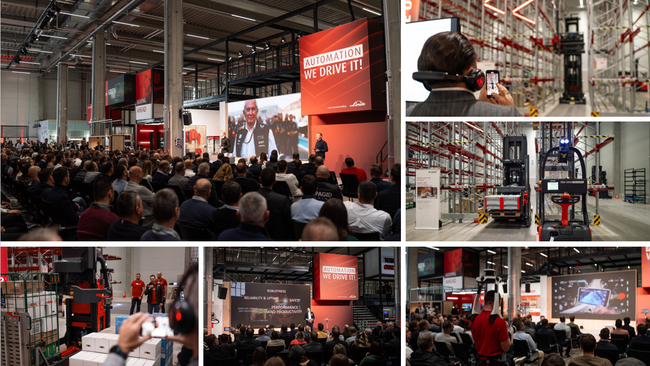 La première édition du Fenwick Automation Summit s’est tenue les 12 et 13 novembre derniers.<br>
          Crédit photo : Fenwick-Linde.