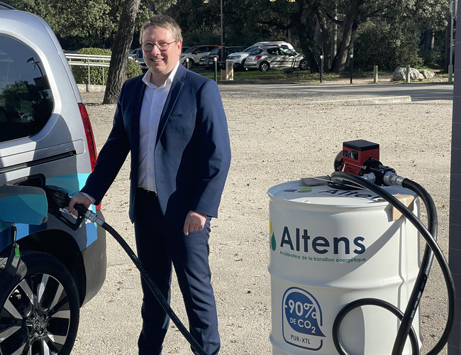 Étienne Valtel, Directeur Général d’Altens.<br>
            Crédit photo : Altens