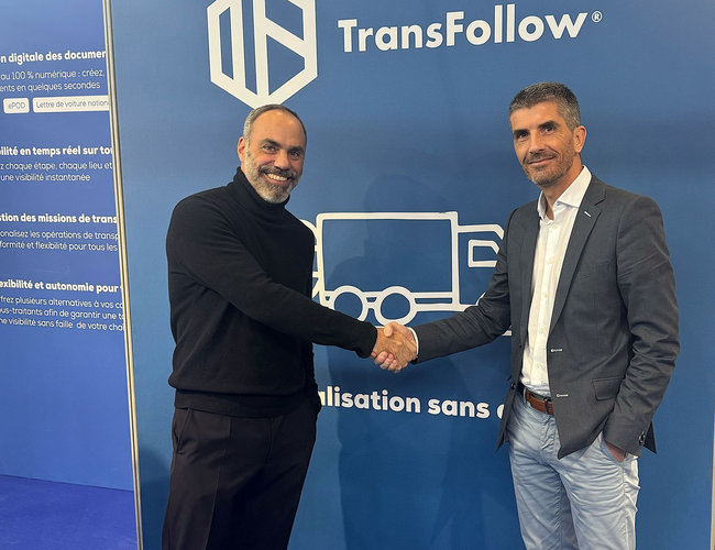 Après six mois de tests, Jacky Perrenot officialise un partenariat stratégique avec TransFollow.<br>
          Crédit photo : TransFollow.